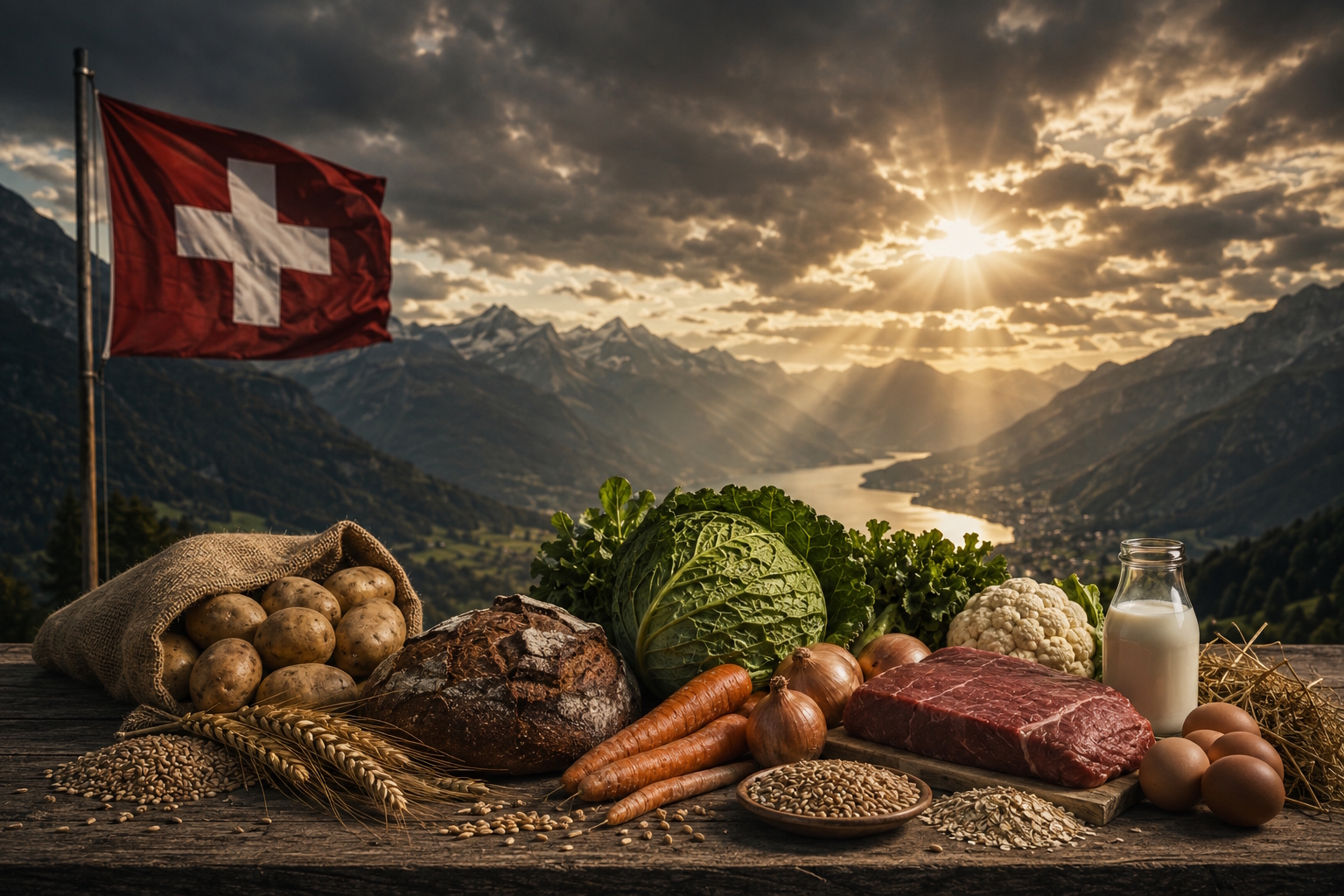Ernährungssicherheit und Selbstversorgung in der Schweiz